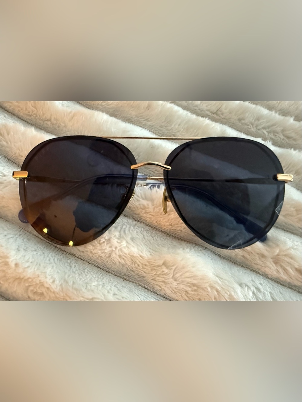 Diff Eyewear Aviator Sunglasses